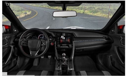 Зеркало заднего вида со встроенным монитором PHANTOM RMS-432