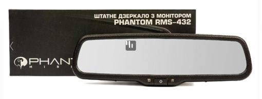 Зеркало заднего вида со встроенным монитором PHANTOM RMS-432
