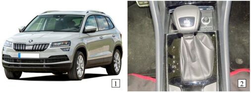 Замок КПП BEAR LOCK мех. GEAR-actual G2 2052Kb SKODA Karoq A 3KEY 2017+