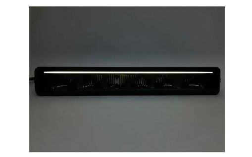 Світлодіодна фара Starlight SL-5812 дальнє світло WHITE + DRL 40W 5900Lm 12/24V (35см)