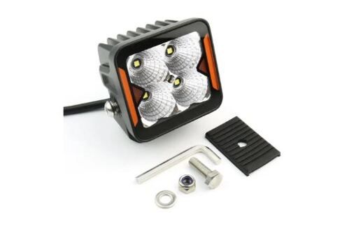 Світлодіодна фара StarLight SL-W0120F квадратна, ближнє розсіяне світло WHITE+DRL 20W 2400Lm 5700K