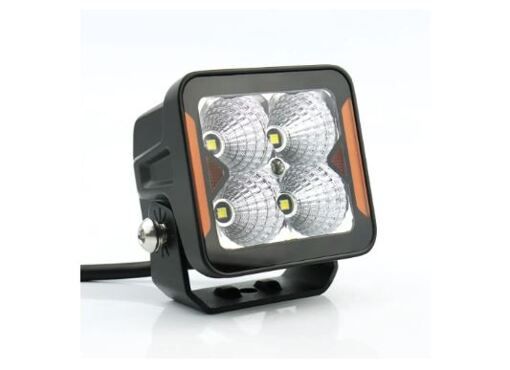 Світлодіодна фара StarLight SL-W0120F квадратна, ближнє розсіяне світло WHITE+DRL 20W 2400Lm 5700K