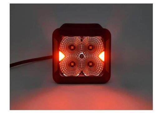 Світлодіодна фара StarLight SL-W0120F квадратна, ближнє розсіяне світло WHITE+DRL 20W 2400Lm 5700K