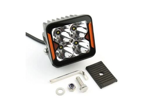 Світлодіодна фара StarLight SL-W0120S квадратна, дальнє світло WHITE + DRL 20W 2400Lm 5700K 12/24V