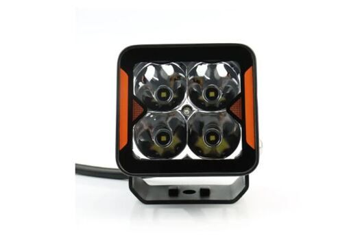 Світлодіодна фара StarLight SL-W0120S квадратна, дальнє світло WHITE + DRL 20W 2400Lm 5700K 12/24V