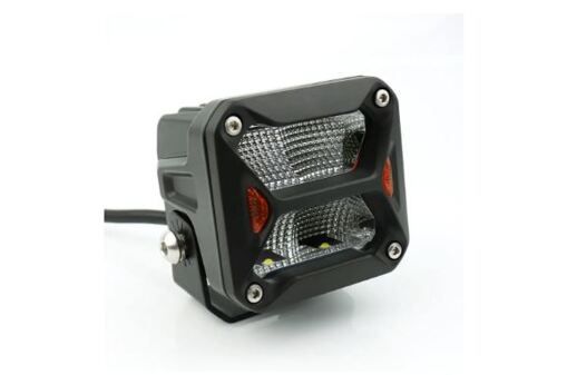 Світлодіодна фара StarLight SL-W0320F квадратна, ближнє розсіяне світло WHITE+DRL 20W 2400Lm 5700K