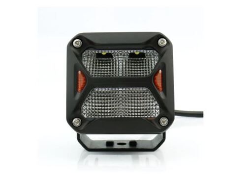 Світлодіодна фара StarLight SL-W0320F квадратна, ближнє розсіяне світло WHITE+DRL 20W 2400Lm 5700K