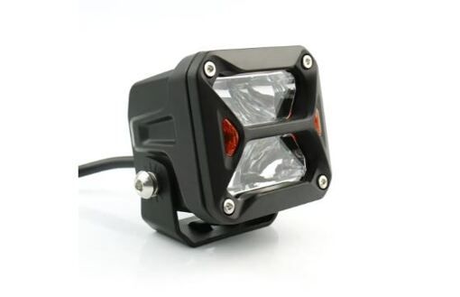 Світлодіодна фара StarLight SL-W0320S квадратна, дальнє світло WHITE + DRL 20W 1800Lm 5700K 12/24V