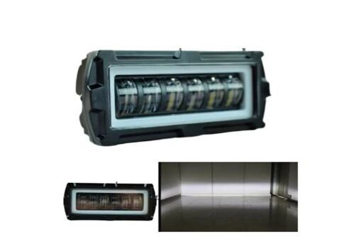 Протитуманні LED фари Starlight HP-GZD-306-01 ближнє світло (біле+жовте) + DRL 12/24V