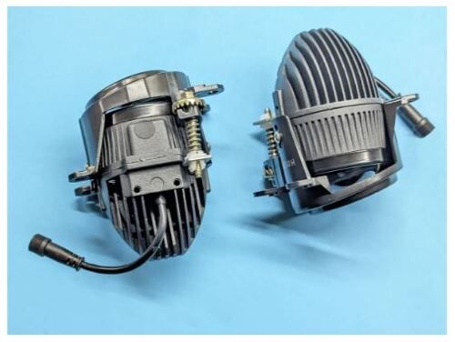 Протитуманні LED фари Starlight HP-GZD-311-01 ближнє світло (біле+жовте) + DRL 12/24V