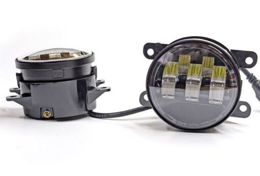Противотуманные LED фары Starlight HP-GZD-145-01 D=90мм (Renault, Citroen, Ford, Mitsubishi, Peugeot)