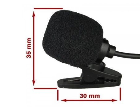 Микрофон с прищепкой универсальный 1,8м