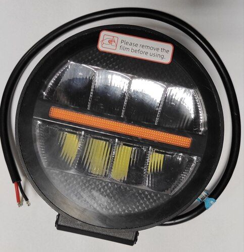 Светодиодная фара StarLight SL-D0440D круглая, дальний свет WHITE + DRL 36W 4000Lm 5700K 12/24V &empty;13