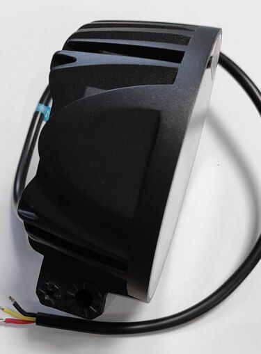 Светодиодная фара StarLight SL-D0440S круглая, дальний свет WHITE + DRL 36W 4000Lm 5700K 12/24V (∅13