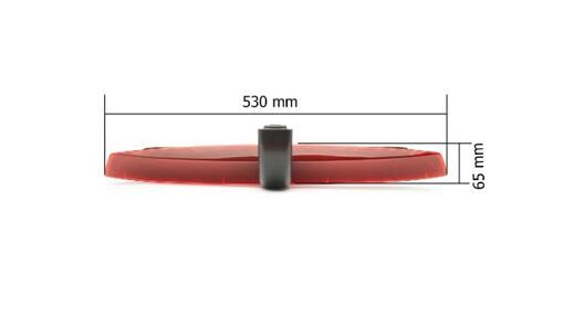 Камера заднього виду в стоп сигналу Prime-X TR-35 Mercedes Benz Vito 2016+ дві двері