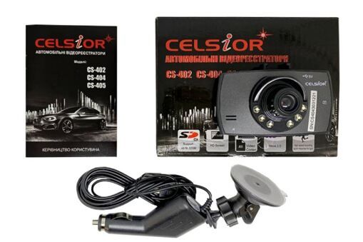Відеореєстратор Celsior CS-404