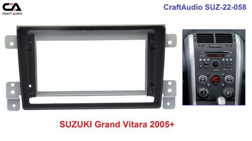 Рамка переходная CraftAudio SUZ-22-058 SUZUKI Grand Vitara 2005-2017