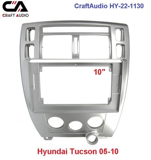 Рамка перехідна CraftAudio HY-22-1130 Hyundai Tucson 05-10 10&quot;