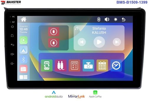 Штатна магнітола Baxster BMS-B1509-1399 Hyundai i30, Elantra GT 12-17
