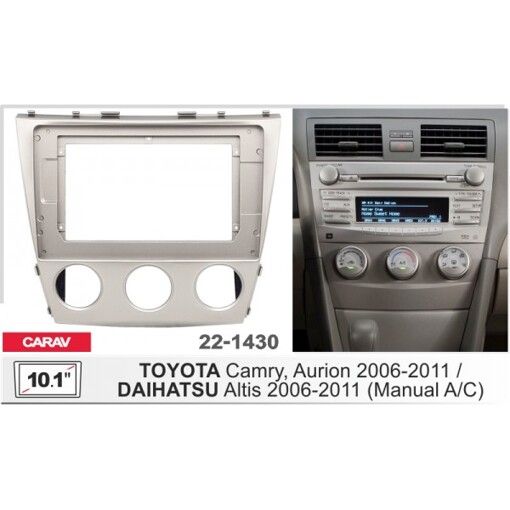 Рамка переходная Carav 22-1430 Toyota Camry, Aurion