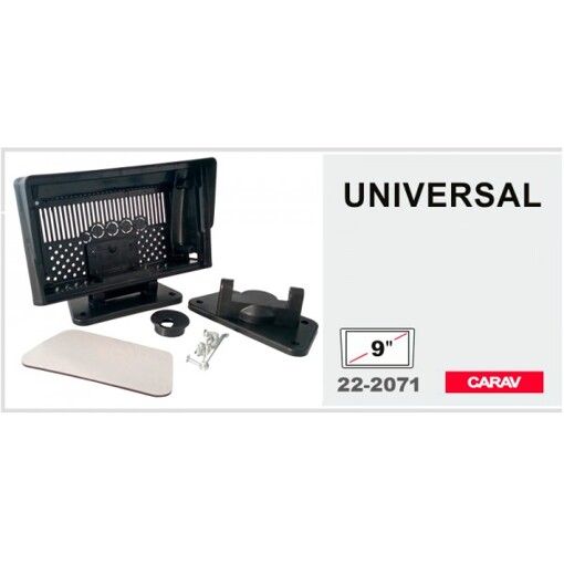 Рамка декоративная универсальная для магнитол 9" Carav 22-2071
