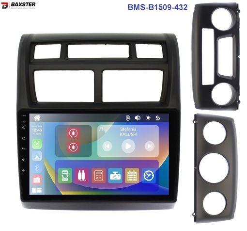 Штатная магнитола Baxster BMS-B1509-432 KIA Sportage (KM) 2008-2010 (климат+конд.)
