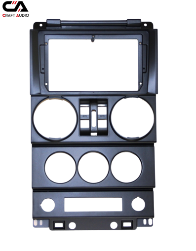 Рамка перехідна CraftAudio J-22-563 JEEP Wrangler 2007-2010 9&quot;