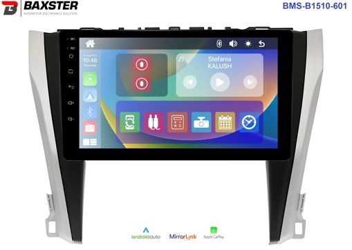 Штатна магнітола Baxster ВМS-B1510-601 TOYOTA Camry/Aurion 15-18