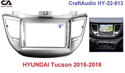 Штатна магнітола Baxster BMS-B1509-613 HYUNDAI Tucson 15-18