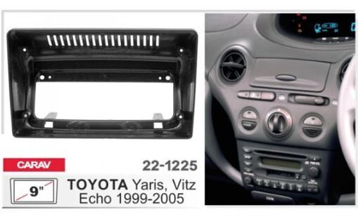 Рамка переходная Carav 22-1225 Toyota Echo, Vitz, Yaris