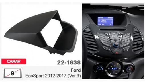 Рамка переходная Carav 22-1638 Ford EcoSport