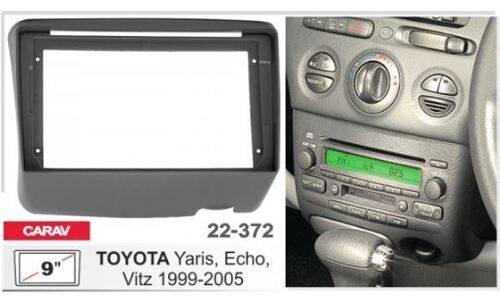 Рамка перехідна Carav 22-372 Toyota Yaris, Vitz, Echo