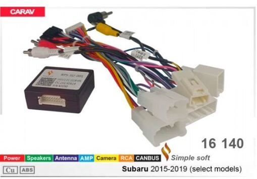 Переходник для магнитол 9", 10.1" Carav 16-140 Subaru