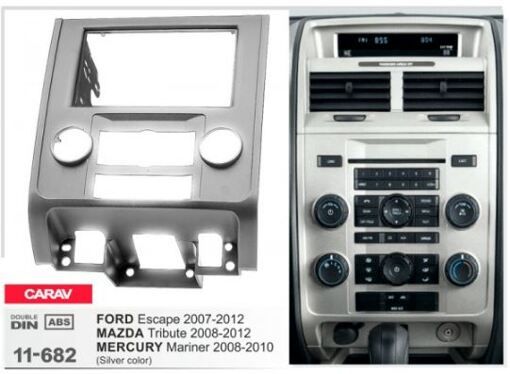 Рамка переходная Carav 11-682 Ford Escape, Mazda Tribute, Mercury Mariner