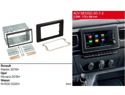 Рамка переходная ACV 381250-20-1-2 Renault Master, Opel Movano, Nissan NV400