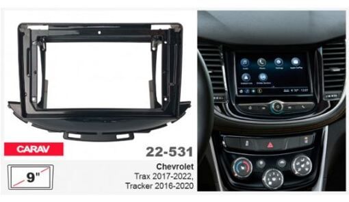 Рамка перехідна Carav 22-531 Chevrolet Trax, Tracker