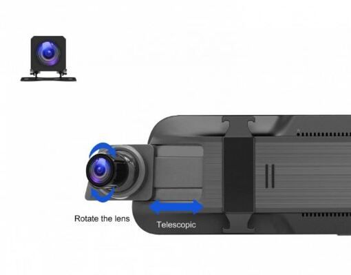 Зеркало-накладка заднего вида с Full HD регистратором Aspiring Reflex 8