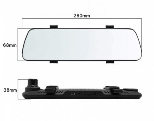 Зеркало-накладка заднего вида с Full HD регистратором Aspiring Reflex 8