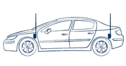 Антенна активная Blaupunkt AUTOJET 22