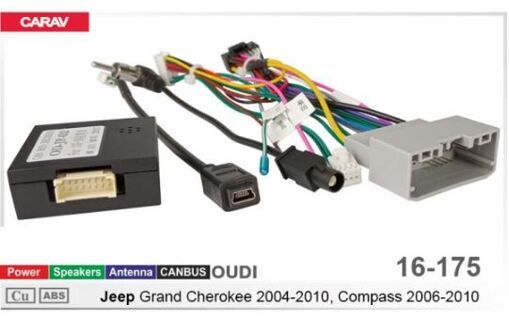 Перехідник для магнітол 9&quot;, 10.1&quot; Carav 16-175 Jeep Grand Cherokee, Compass