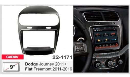 Рамка перехідна Carav 22-1171 Dodge Journey, FIAT Freemont