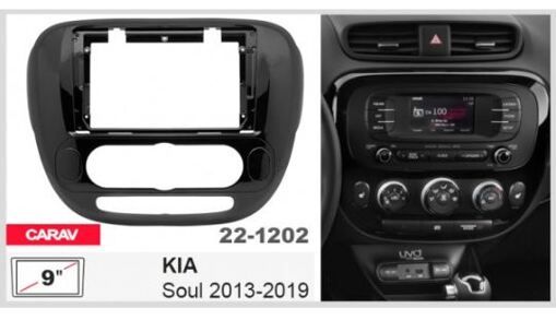 Рамка переходная Carav 22-1202 Kia Soul