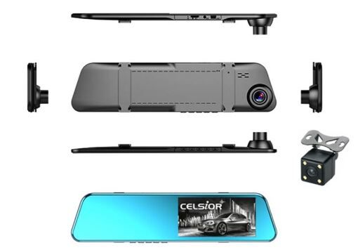 Зеркало заднего вида со встроенным Full HD видеорегистратором Celsior DVR M4.1