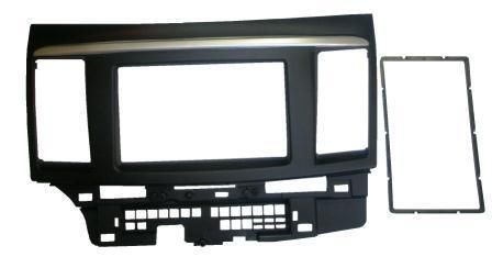 Рамка перехідна 24839 Mitsubishi Lancer 10 2DIN 2008-&gt;