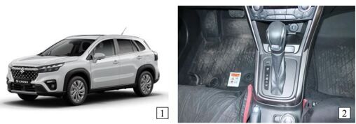 Замок КПП BEAR LOCK мех. GEAR-actual G2 2286K SUZUKI S-Cross A 3KEY 2022+