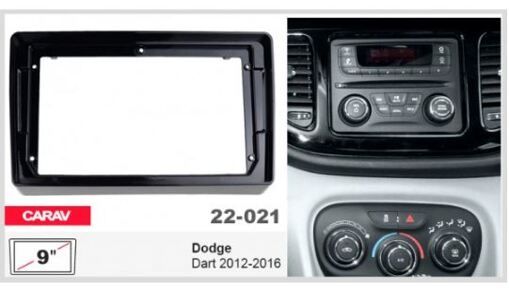 Рамка перехідна Carav 22-021 Dodge Dart