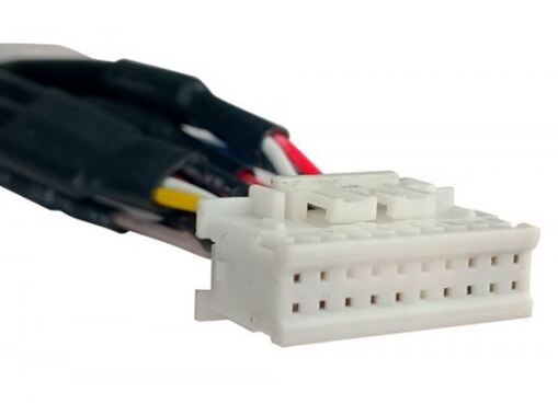 Разъем для магнитолы универсальный 20 pin-8 RCA AWM 131-03