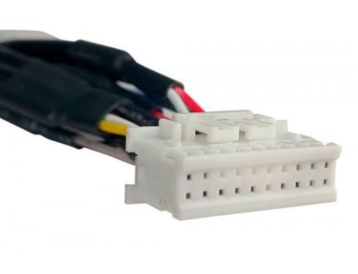 Разъем для магнитолы универсальный 20 pin-8 RCA AWM 131-04