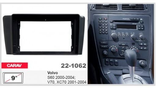 Рамка перехідна Carav 22-1062 Volvo S60, V70, XC70