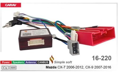 Перехідник для магнітол 9&quot;, 10.1&quot; Carav 16-220 Mazda CX-7, CX-9